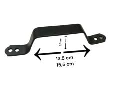 Ennalbur Demir Doğrama Kulp Siyah Kaplama