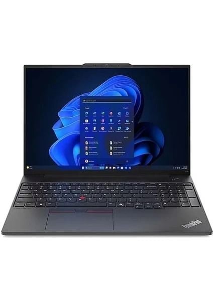 LENOVO THINKPAD E14 21M70091TX ULTRA 7 155H 16GB 512GB SSD 14 O/B INTEL UHD DOS Dizüstü Bilgisayar