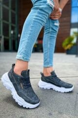 CH089 - CBT Low Top Lace Up Erkek Ayakkabı ANTRASIT