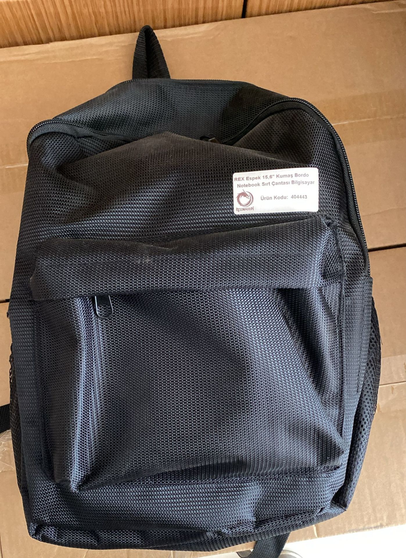 REX Espek 15,6 Kumaş Bordo Notebook Sırt Çantası Bilgisayar