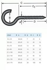 Ennalbur BA1860 18X60 Açık Piton 10 Adet