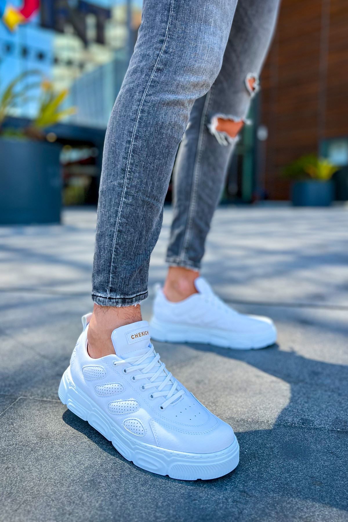 CH105 - CBT Cronus Erkek Ayakkabı BEYAZ