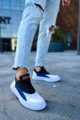 CH115 - CBT Literide Erkek Ayakkabı BEYAZ/SAX MAVI/SIYAH