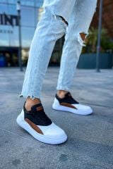 CH115 - CBT Literide Erkek Ayakkabı BEYAZ/TABA/SIYAH