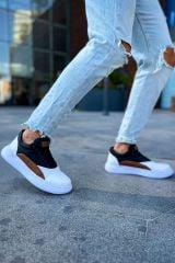 CH115 - CBT Literide Erkek Ayakkabı BEYAZ/TABA/SIYAH