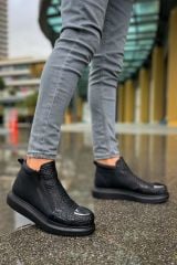 CH133 - TST Coccodrillo Erkek Bot SIYAH