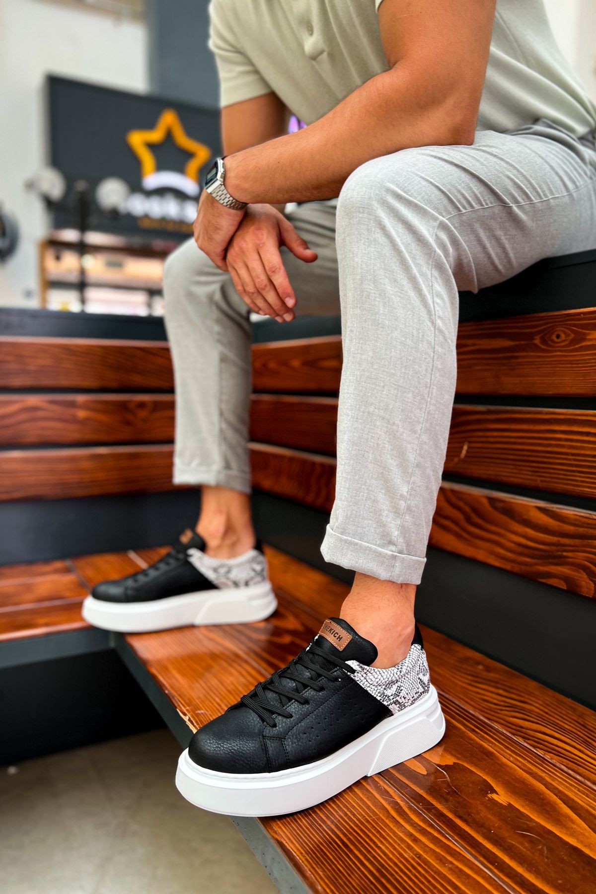 CH145 - CBT Sauerbergg Erkek Ayakkabı SIYAH