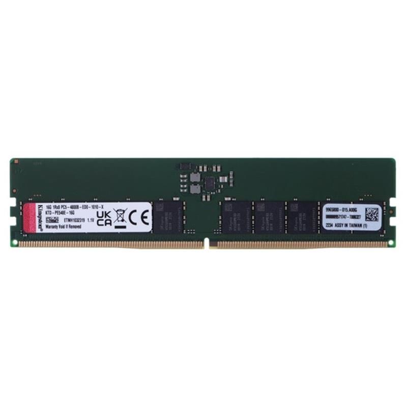 KINGSTON 16GB DDR5 4800MHZ DIMM CL40 KTD-PE548E-16G
