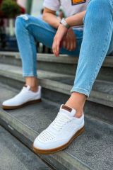 CH157 - CKT Retro Erkek Ayakkabı BEYAZ