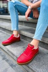 CH157 - CKT Retro Erkek Ayakkabı KIRMIZI