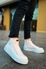 CH167 - GBT Blazer Erkek Bot BEYAZ / BEYAZ