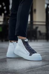 CH167 - GBT Blazer Erkek Bot BEYAZ/ANTRASIT