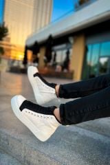 CH167 - GBT Blazer Erkek Bot BEYAZ/SIYAH