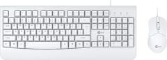 LENOVO LECOO Q Usb Kablolu Beyaz Klavye/Mouse Set CM105