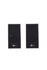 LENOVO DS105 LECOO Kompakt Masaüstü Ahşap 5W RGB Aydınlatmalı Usb+3.5mm Jacklı Siyah Hoparlör