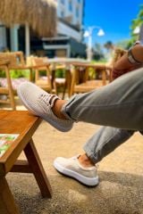 CH173 - KBT Velluto Erkek Ayakkabı BEYAZ