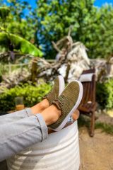 CH173 - KBT Velluto Erkek Ayakkabı HAKI