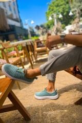 CH173 - KBT Velluto Erkek Ayakkabı SU YESILI