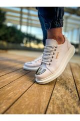 CH175 - CBT Mirror Erkek Ayakkabı BEYAZ