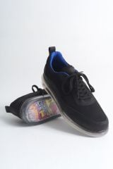 CH181 - RRT İpekyol  Erkek Ayakkabı SIYAH/SAX MAVI