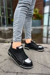 CH183 - CST Jet Setter Mirror  Erkek Ayakkabı SIYAH/GUMUS