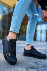 CH191 - CST Side Buckle Erkek Ayakkabı SIYAH