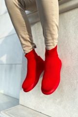 CH207 - TRT Maglieria-T Erkek Ayakkabı KIRMIZI