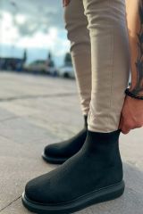 CH207 - TRT Maglieria-T Erkek Ayakkabı SIYAH