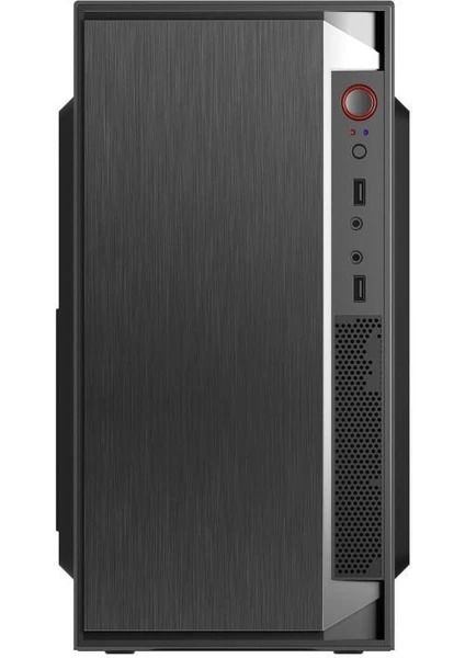 VENTO VS119S 300W SIYAH 1X8CM-1X12CM+2XUSB2.0-1XUSB3.0 ATX KURUMSAL KASA