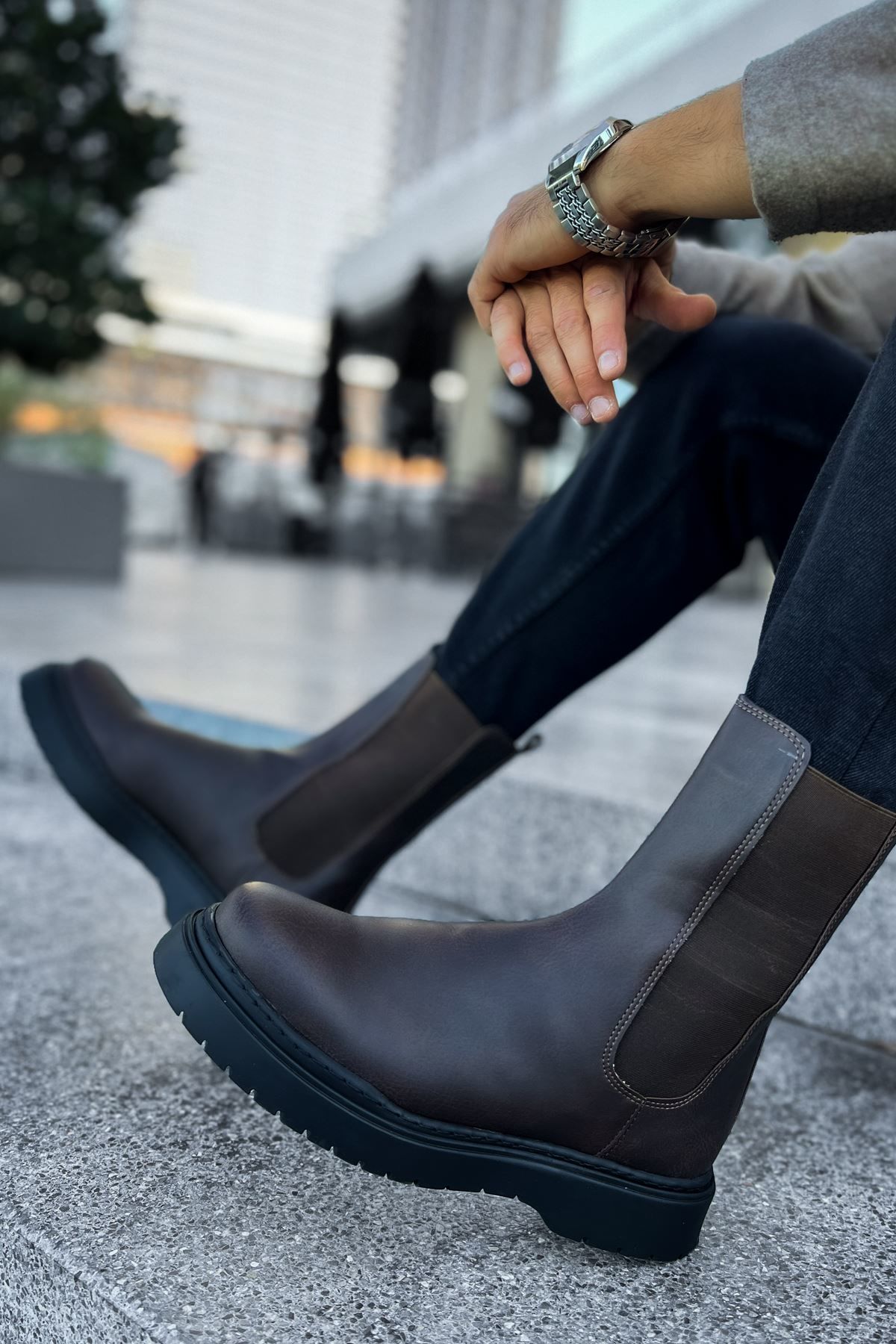 CH223 - CST Alaska Erkek Bot KAHVE