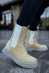 CH223 - SRT Alaska Süet Erkek Bot KUM