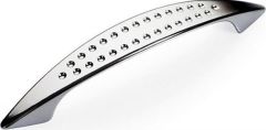 Noktalı Dolap Çekmece Kulpu 96 mm Krom