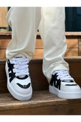 CH2407 - CBT Star-X Erkek Spor Ayakkabı BEYAZ/SIYAH