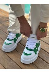 CH2407 - CBT Star-X Erkek Spor Ayakkabı BEYAZ/YESIL