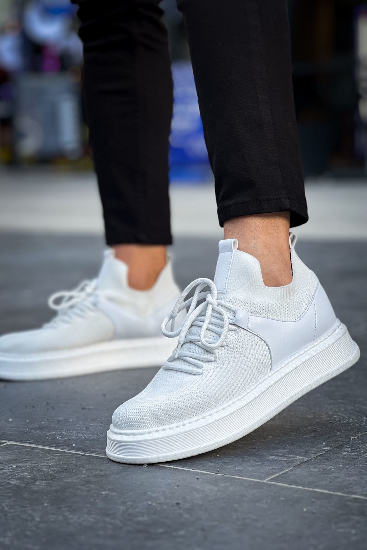 CH2408 - TBT Fusion Erkek Spor Ayakkabı BEYAZ