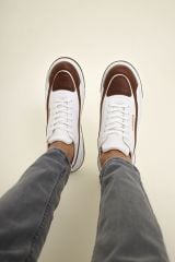 CH241 - CBT Signature Line Up Erkek Ayakkabı TABA/BEYAZ