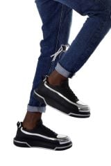 CH241 - CST Signature Line Up Erkek Ayakkabı SIYAH/GUMUS