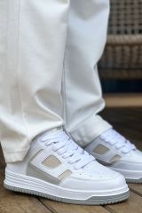 CH2410 - CBT Avax  Erkek Spor Ayakkabı BEYAZ / BEJ