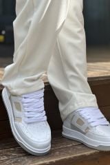 CH2410 - CBT Avax  Erkek Spor Ayakkabı BEYAZ / BEJ