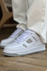 CH2410 - CBT Avax  Erkek Spor Ayakkabı BEYAZ/GRI