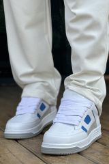 CH2410 - CBT Avax  Erkek Spor Ayakkabı BEYAZ/MAVI