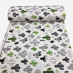 Flannel fabric of 240 cm width