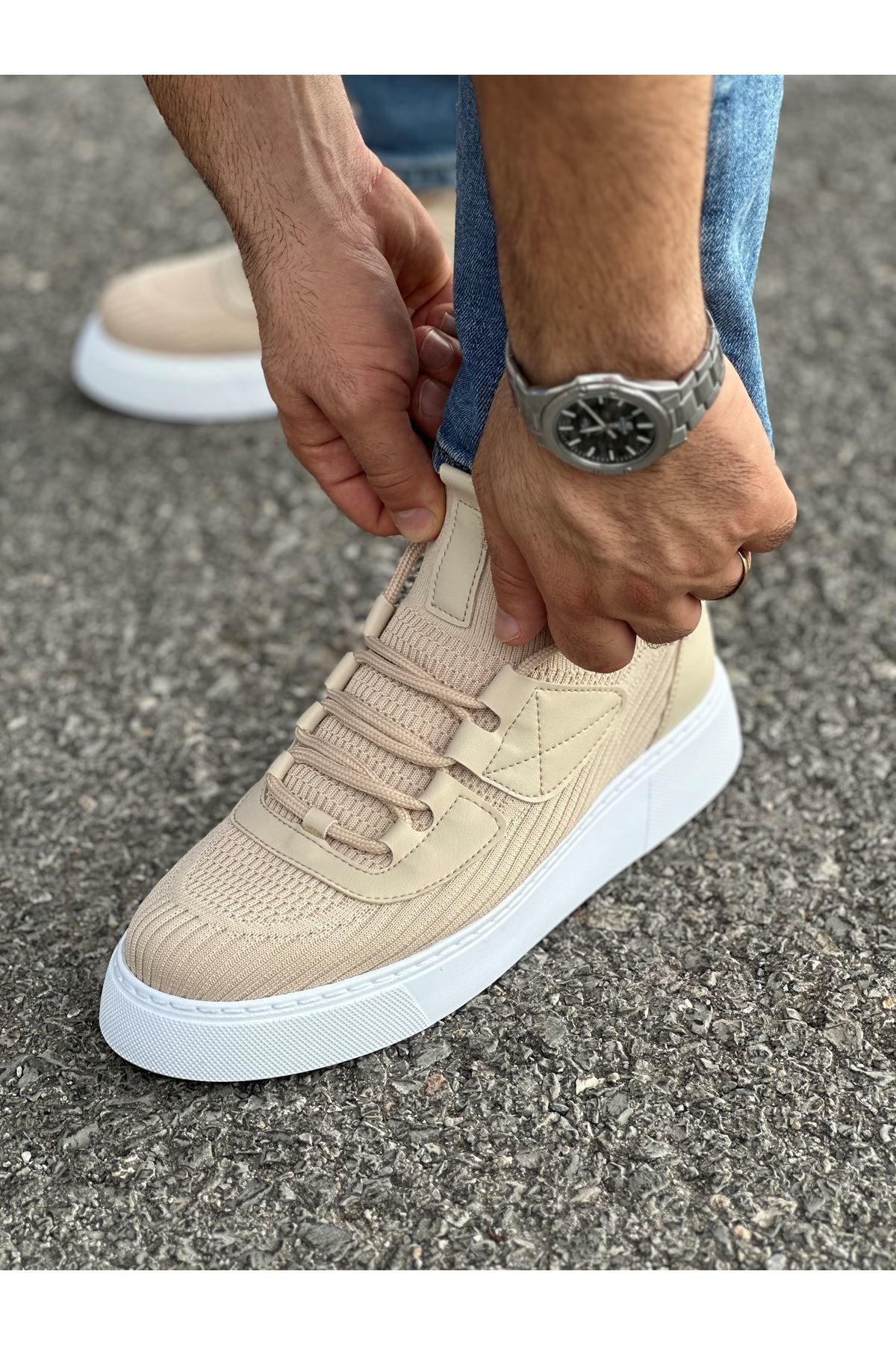 CH2425 - TBT Erkek Ayakkabı BEJ