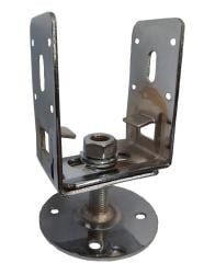 Krom Ayarlı Tablalı Pergole Ayağı