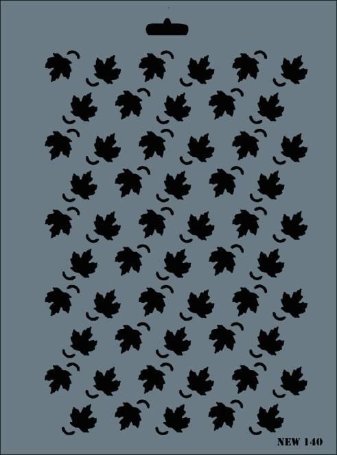 Rich New Seri N-140 Stencil 35x25 cm