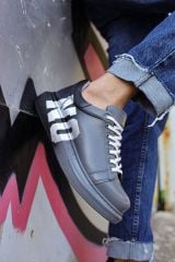 CH254 - CBT Pittura Erkek Ayakkabı 402 YS GRI / KOYU GRI