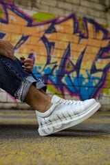 CH254 - CBT Pittura Erkek Ayakkabı 434 BEYAZ / GÜMÜS COOL