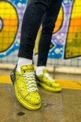 CH254 - CBT Pittura Erkek Ayakkabı 546 YESIL SIYAH SPLUSH