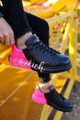 CH254 - CST Pittura Erkek Ayakkabı 477 SIYAH / PEMBE  CHEKICH