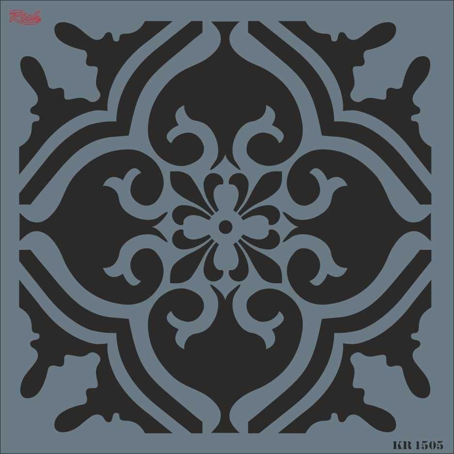 Rich KR 1505 Fayans Stencil 30X30 cm